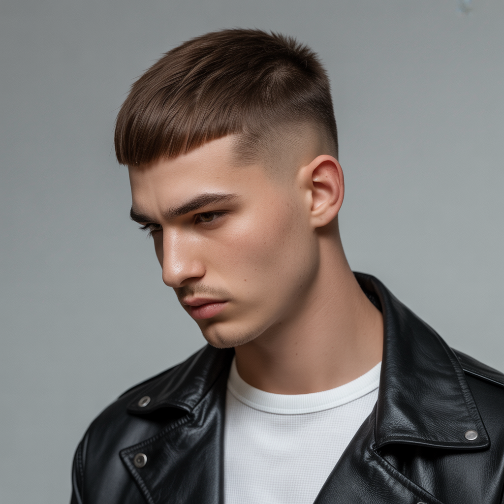 straight haircuts men