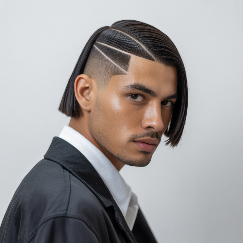 straight haircuts men