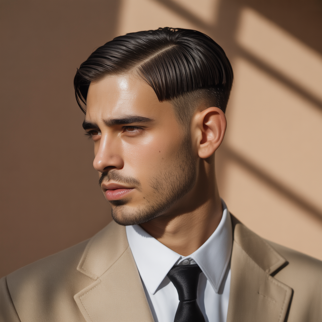 straight haircuts men