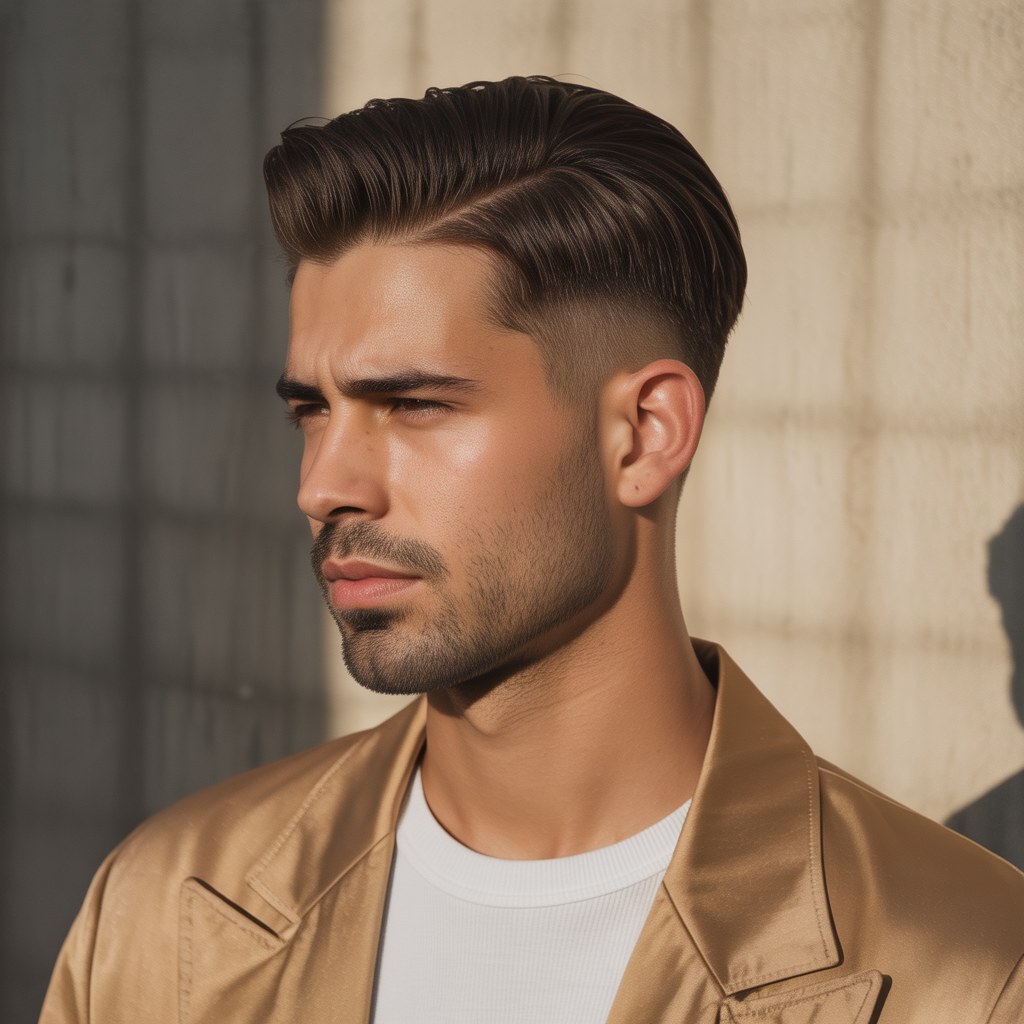 straight haircuts men