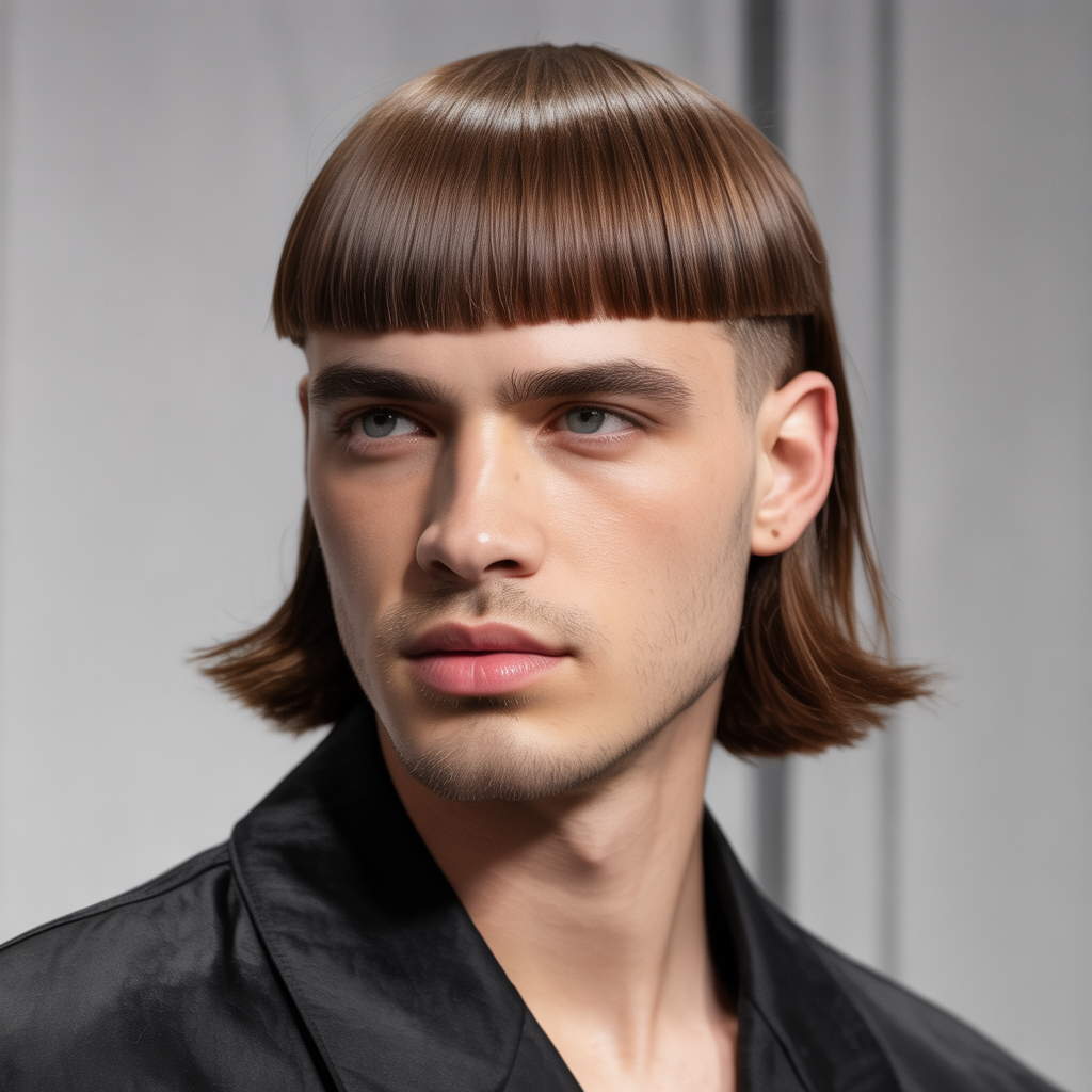 straight haircuts men