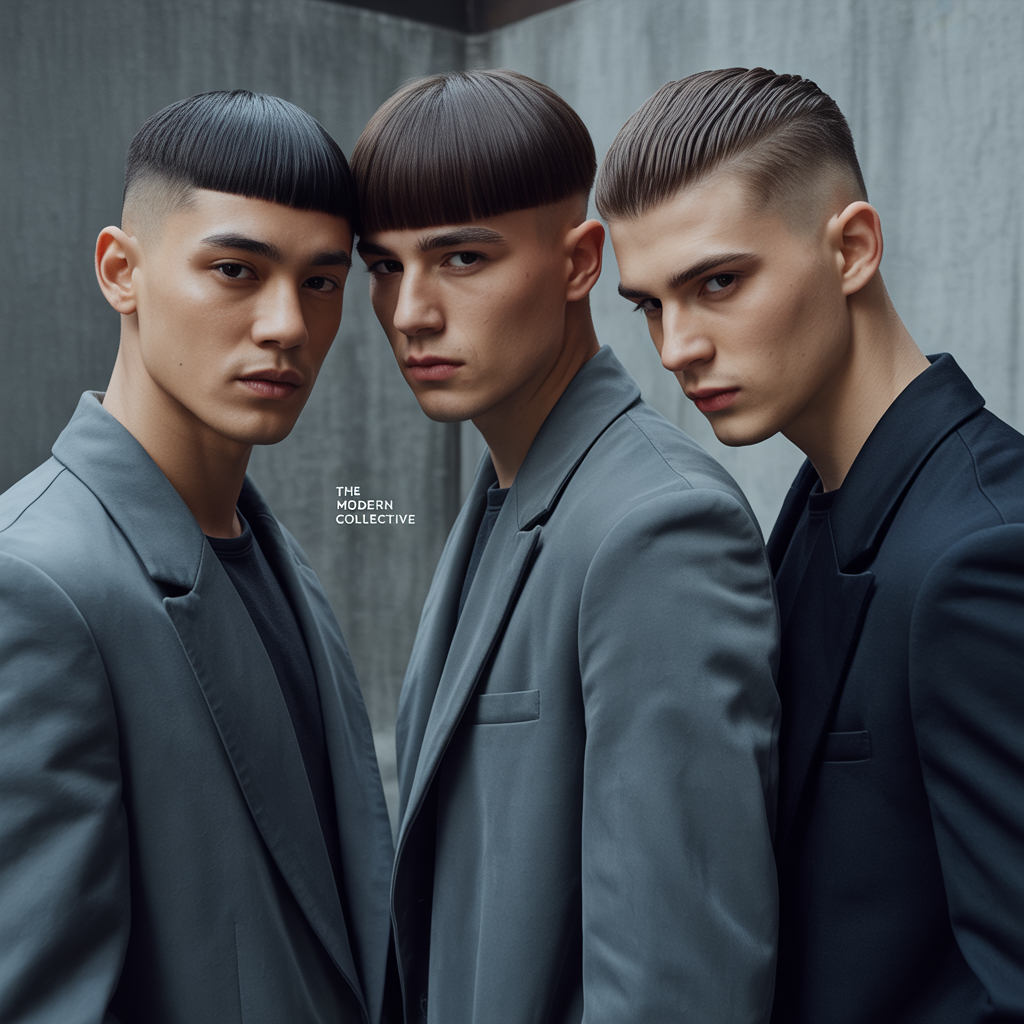 straight haircuts men