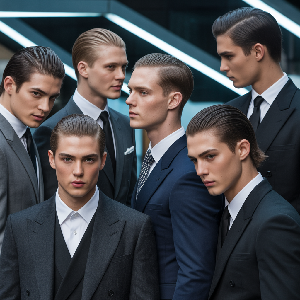 straight haircuts men