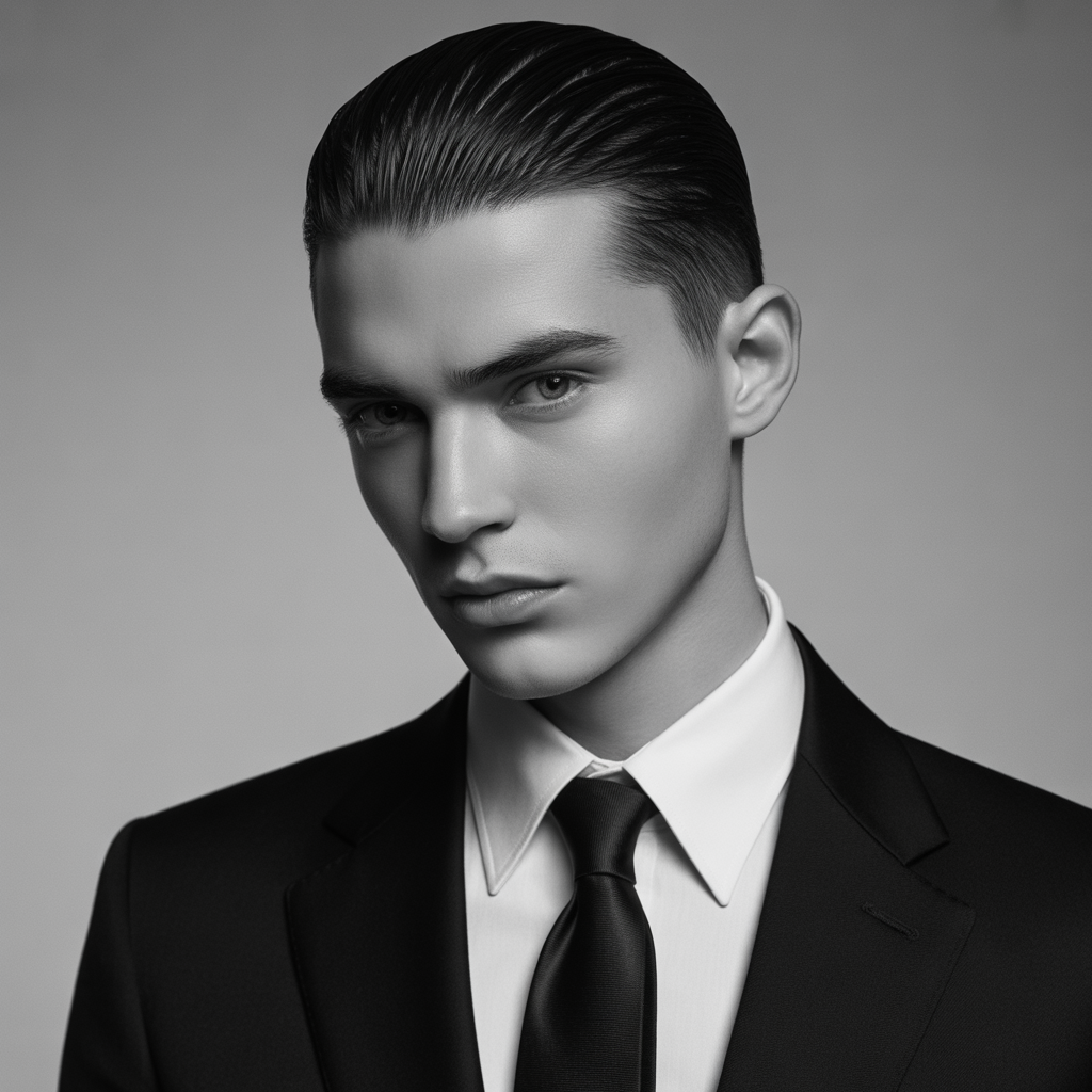 straight haircuts men