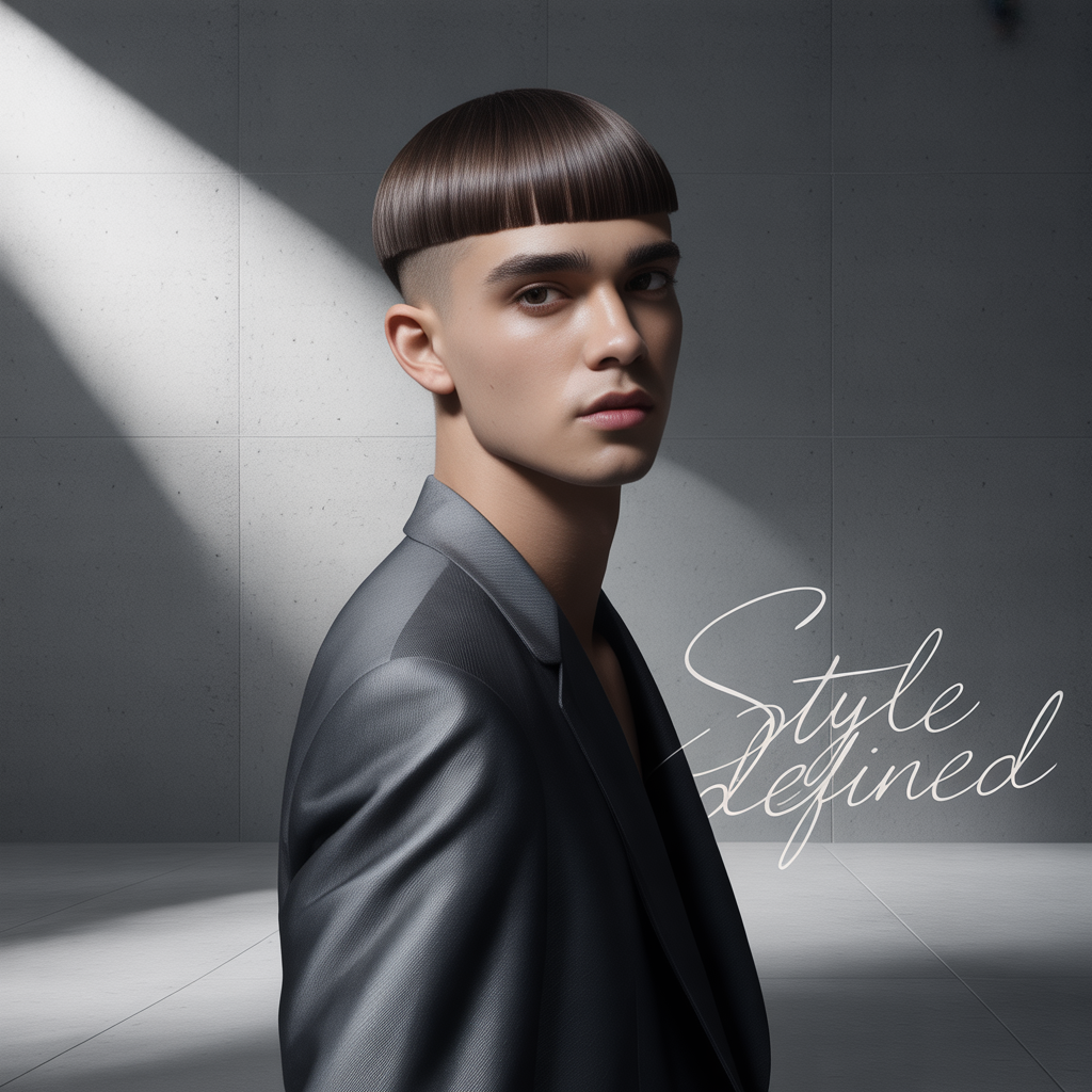 straight mens haircuts