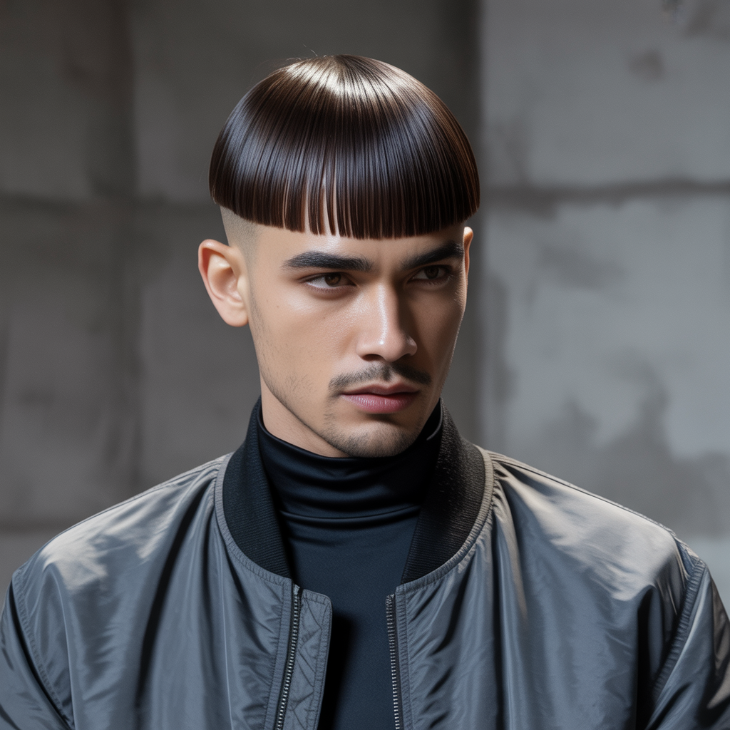 straight mens haircuts