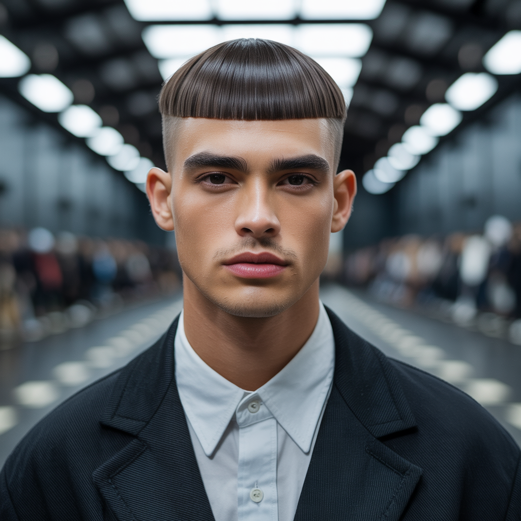 straight mens haircuts