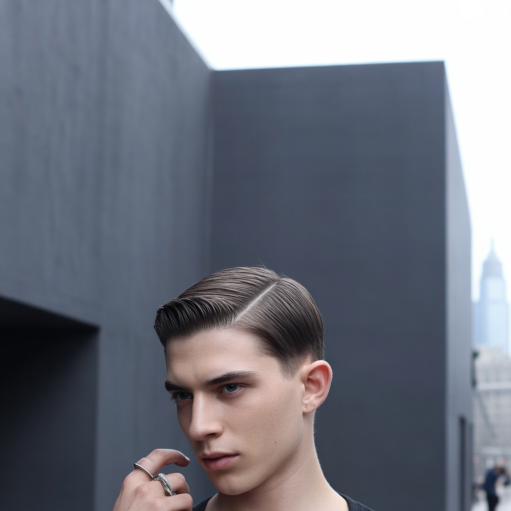 straight mens haircuts