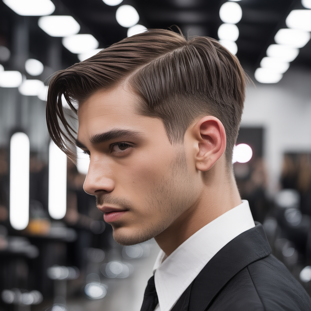 straight mens haircuts
