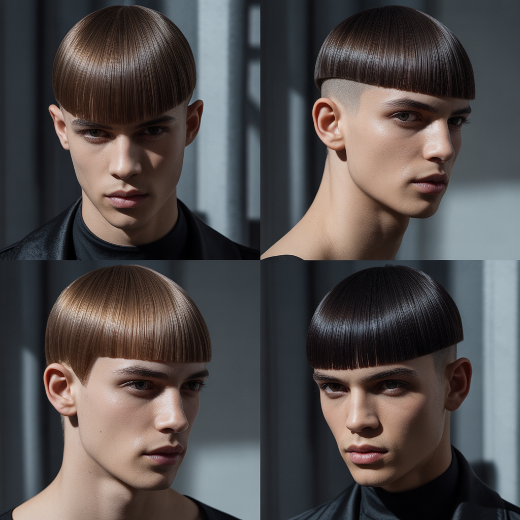 straight mens haircuts