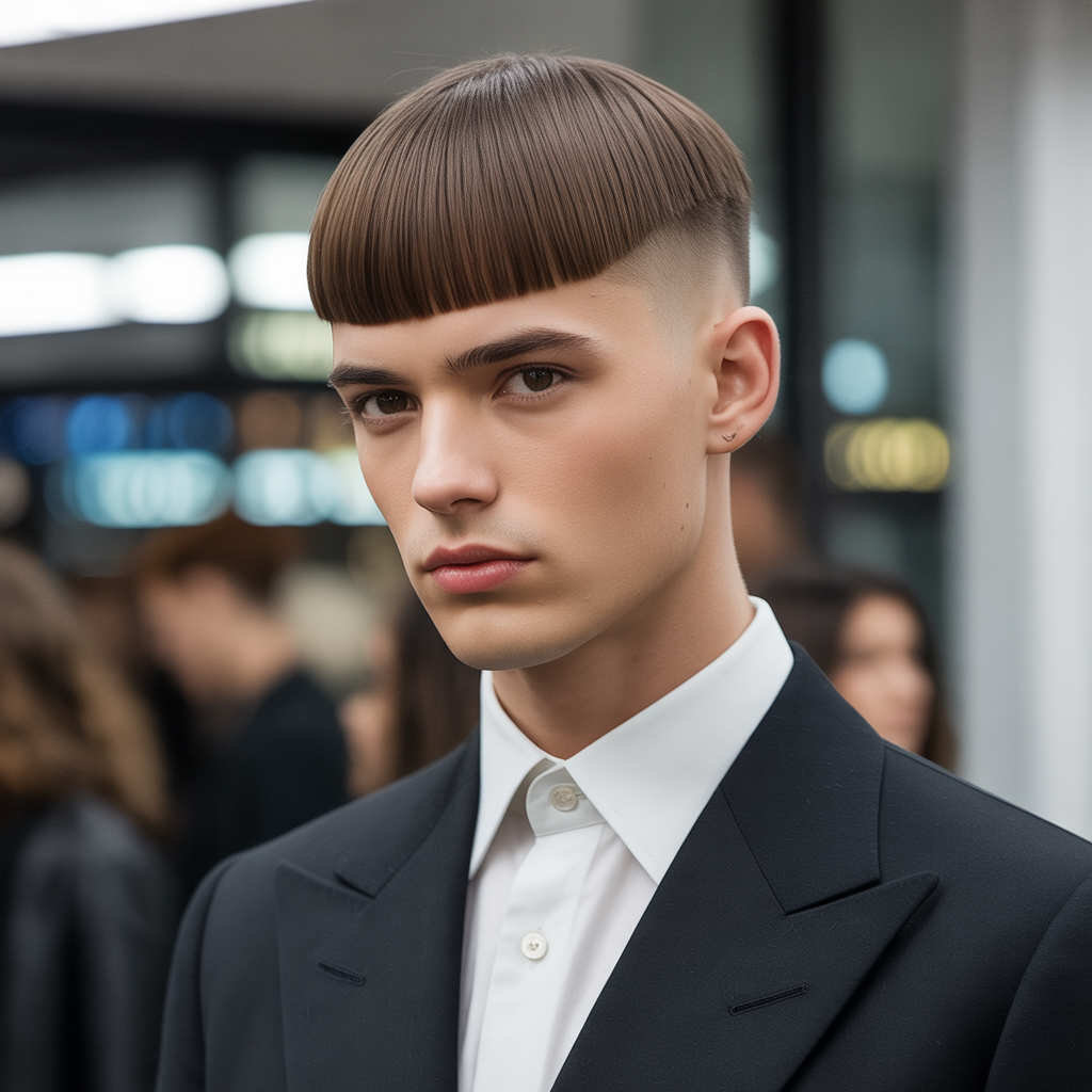 straight mens haircuts
