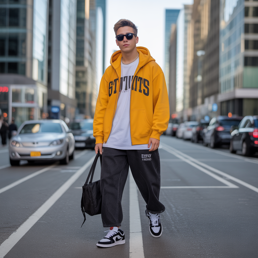 streetwear men outfits