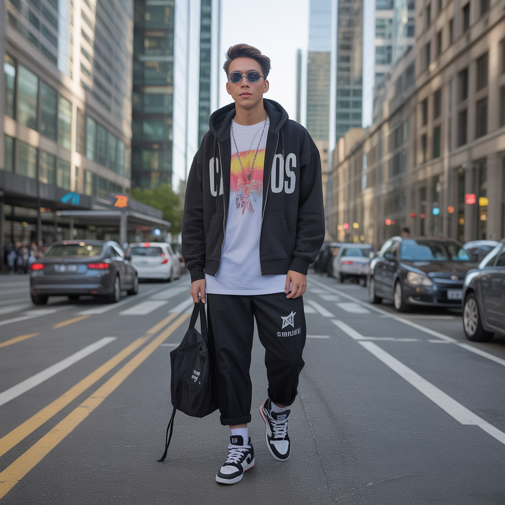 streetwear men outfits