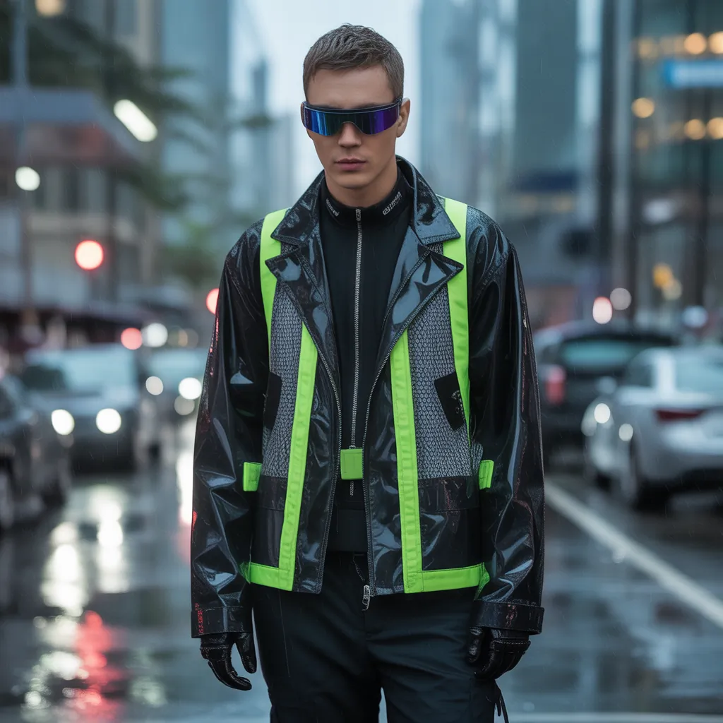 striking cyberpunk outfits for men