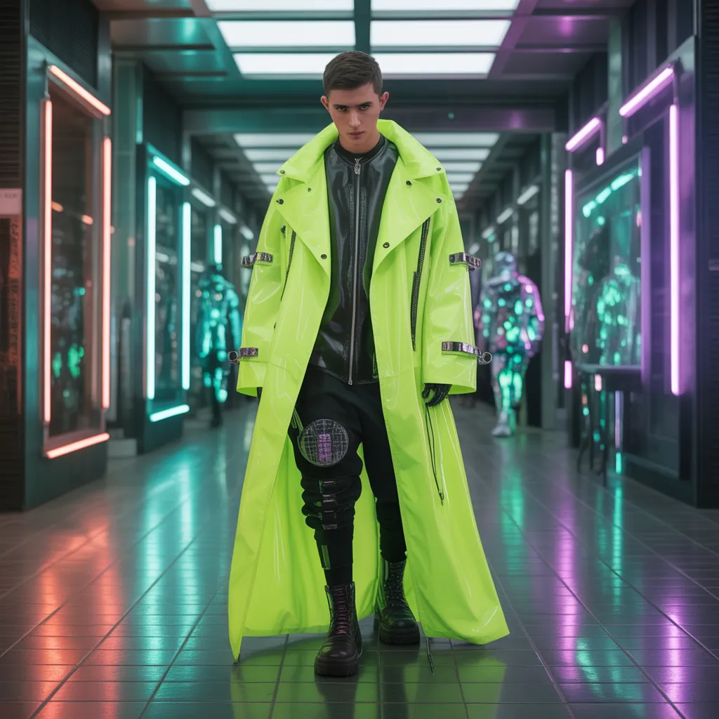 striking cyberpunk outfits for men