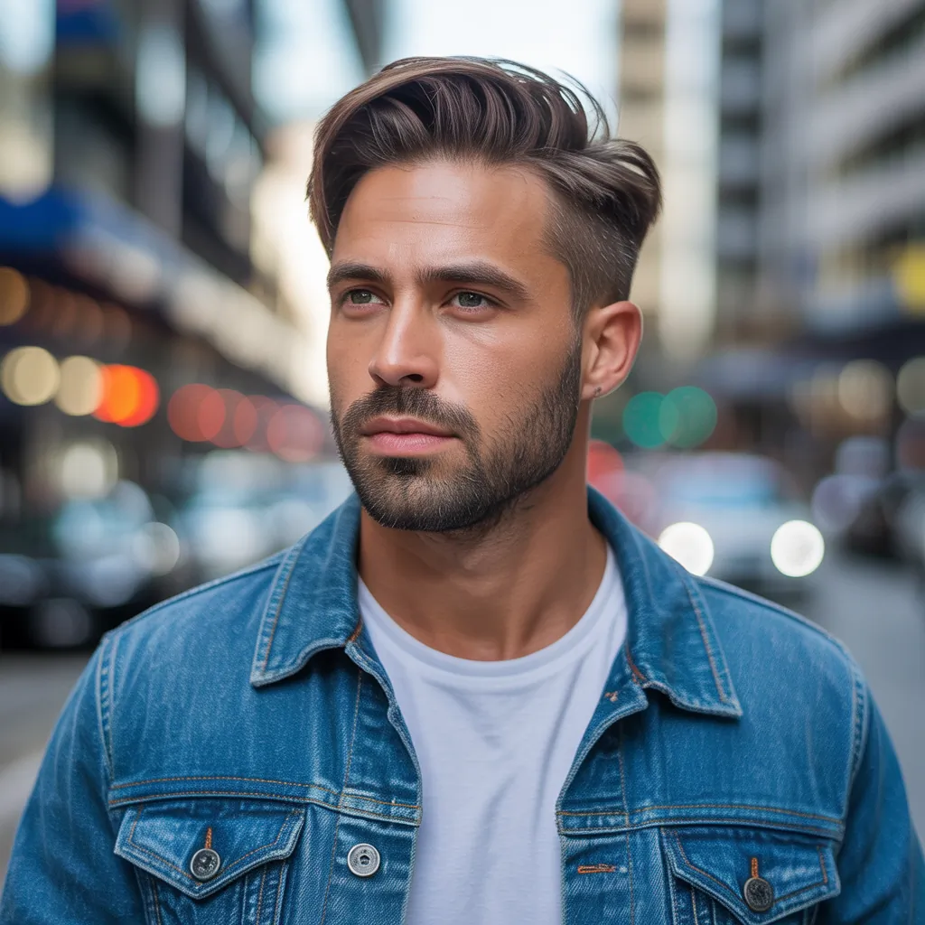 stubble beard