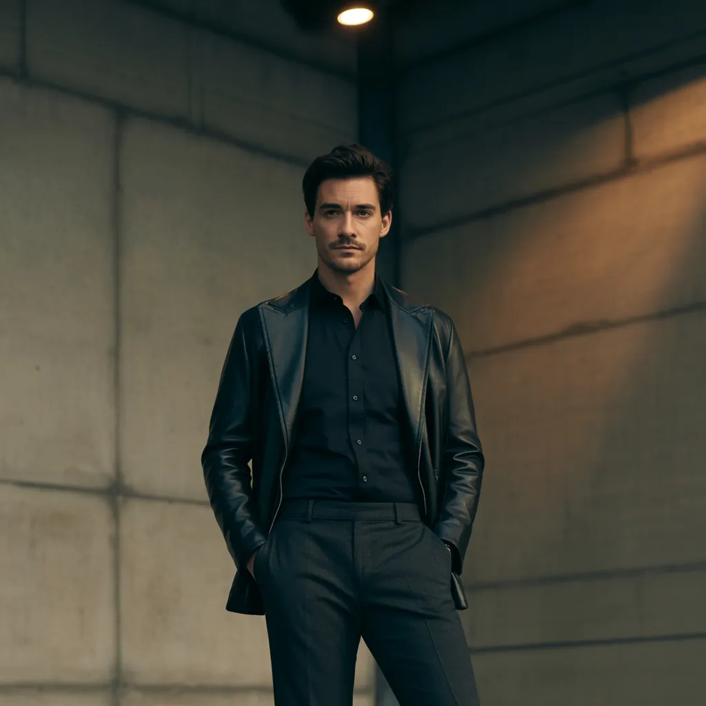 stylish black pant outfits men