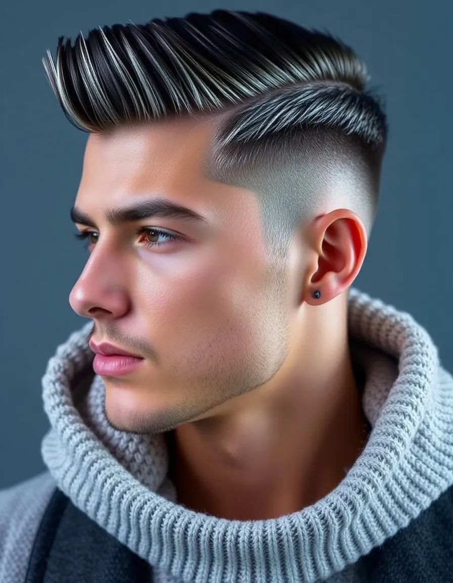 stylish frosted tips hair for men you need to try