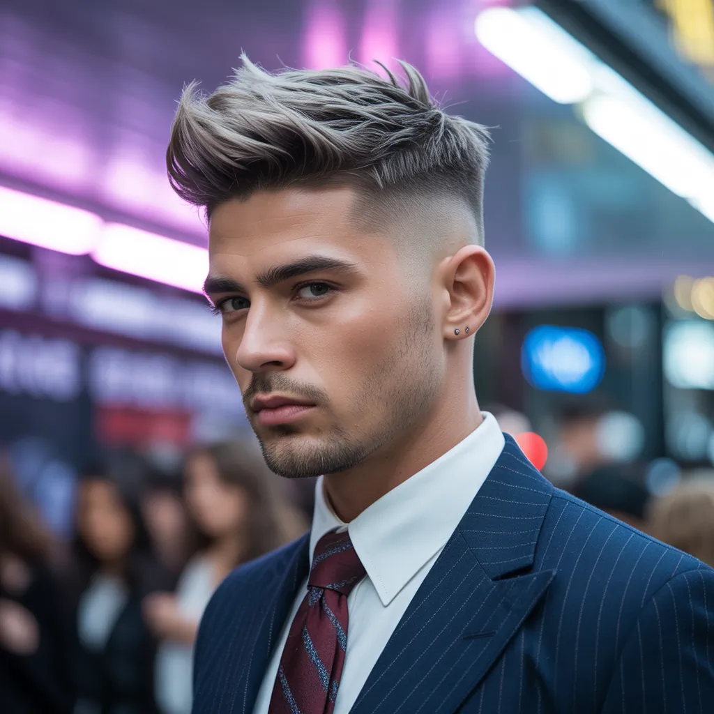 stylish frosted tips hair for men you need to try