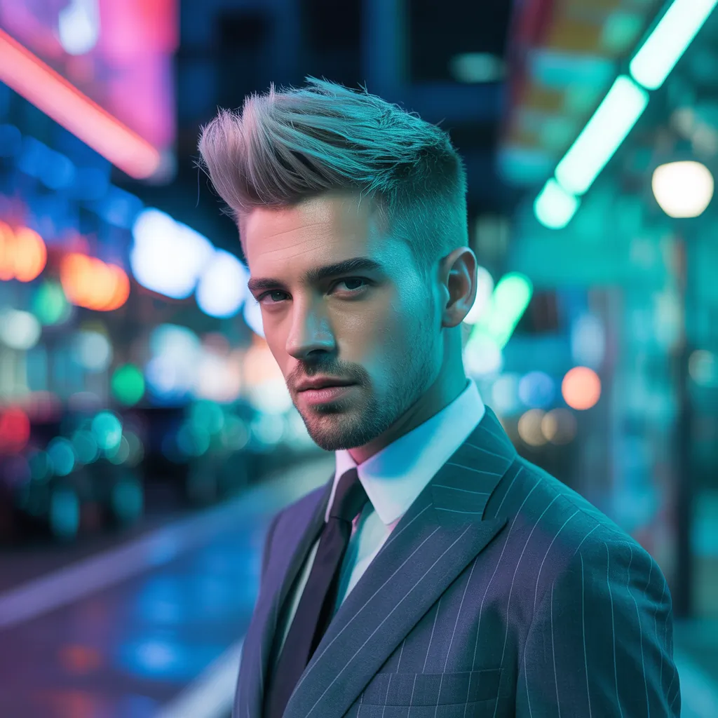 stylish frosted tips hair for men you need to try