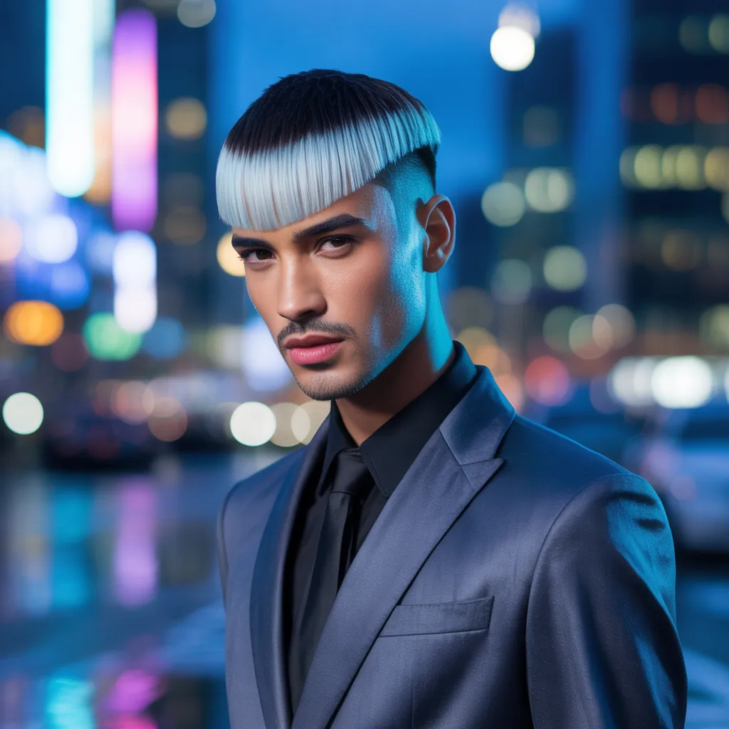 stylish frosted tips hair for men you need to try