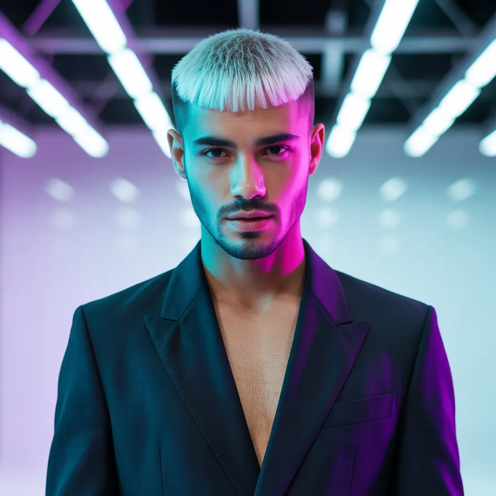 stylish frosted tips hair for men you need to try