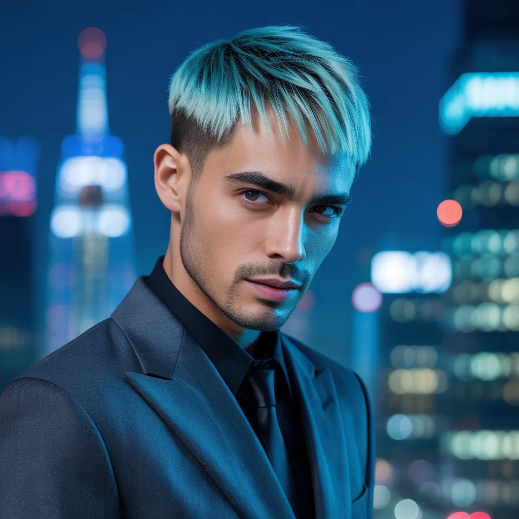 stylish frosted tips hair for men you need to try