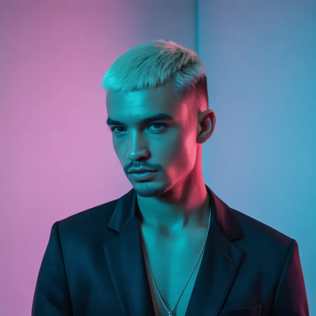 stylish frosted tips hair for men you need to try