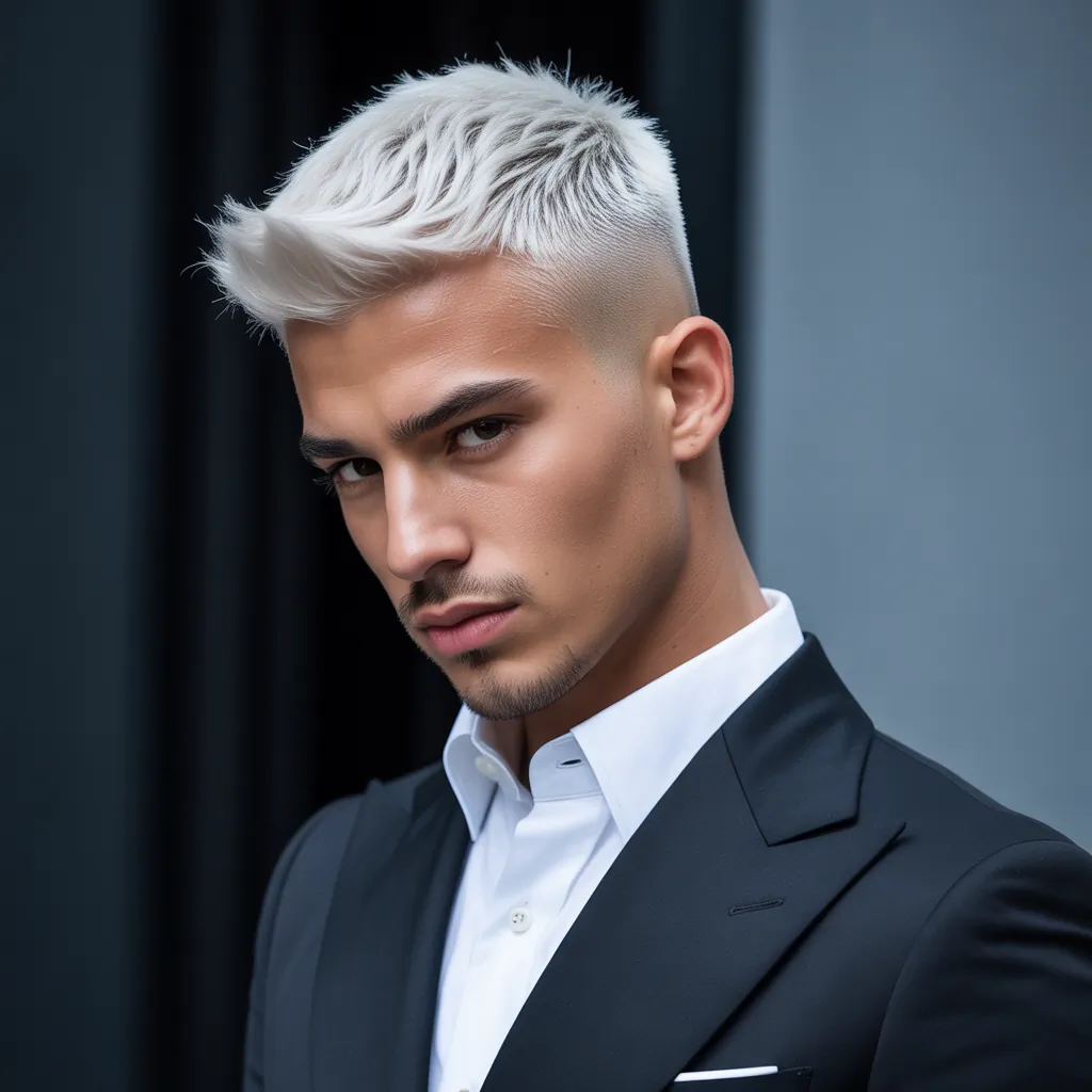 stylish frosted tips hair for men you need to try