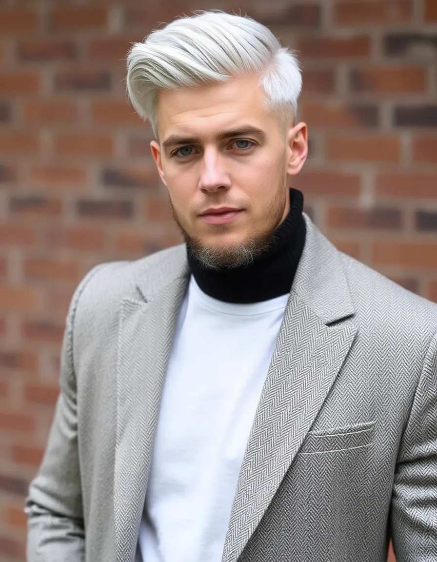 stylish frosted tips hair for men you need to try