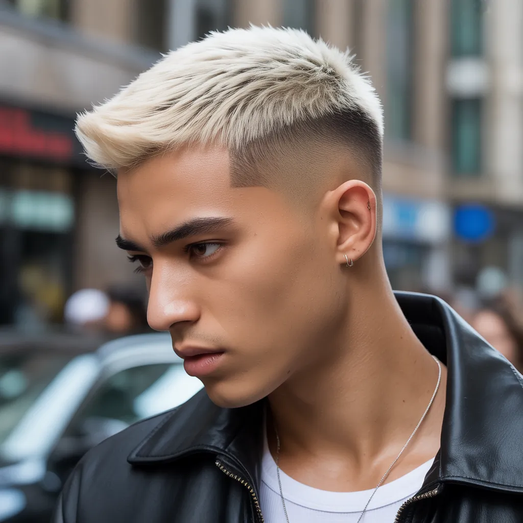 stylish frosted tips hair for men you need to try