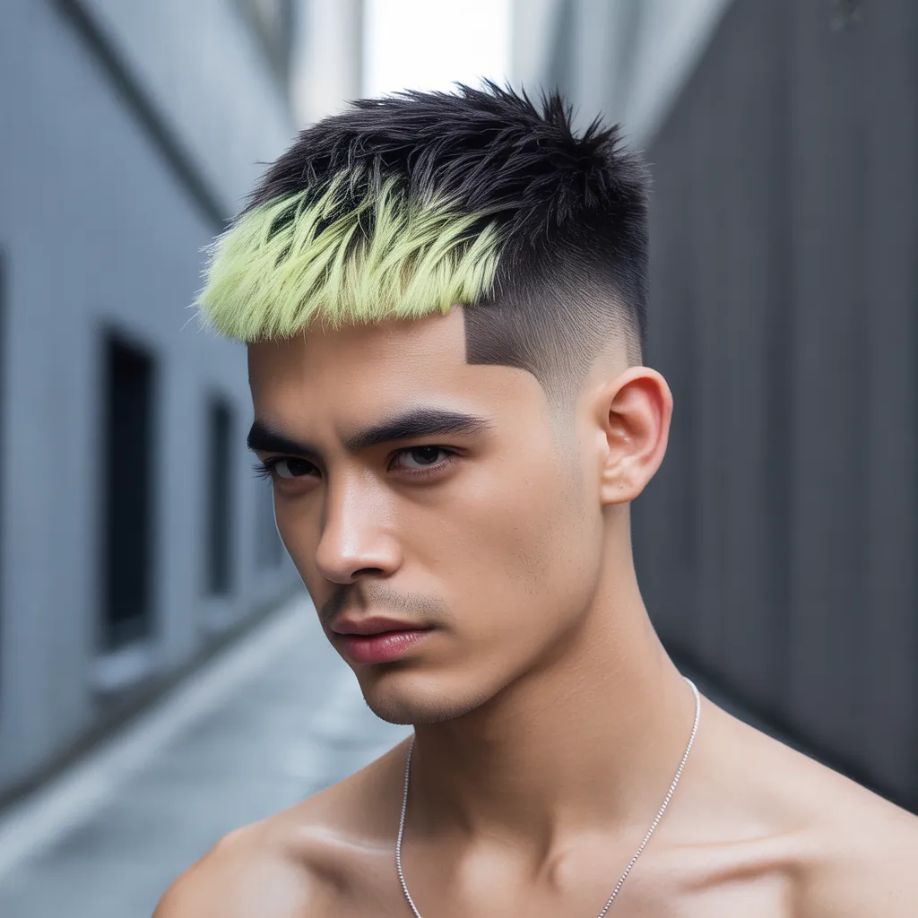 stylish frosted tips hair for men you need to try