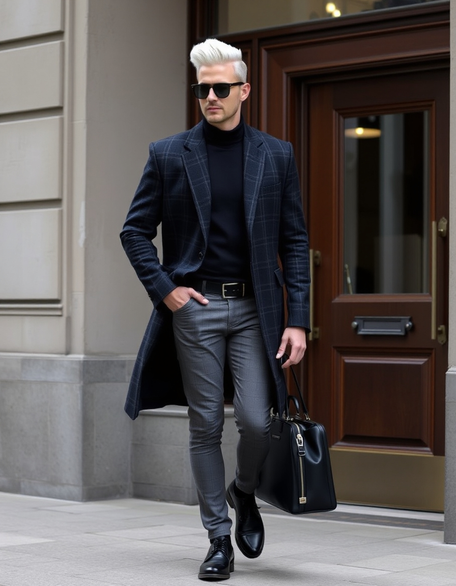 stylish frosted tips hair for men you need to try