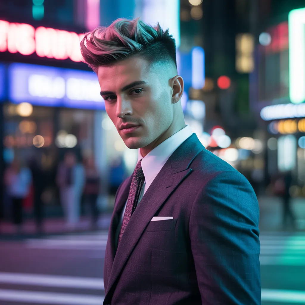 stylish frosted tips hair for men you need to try