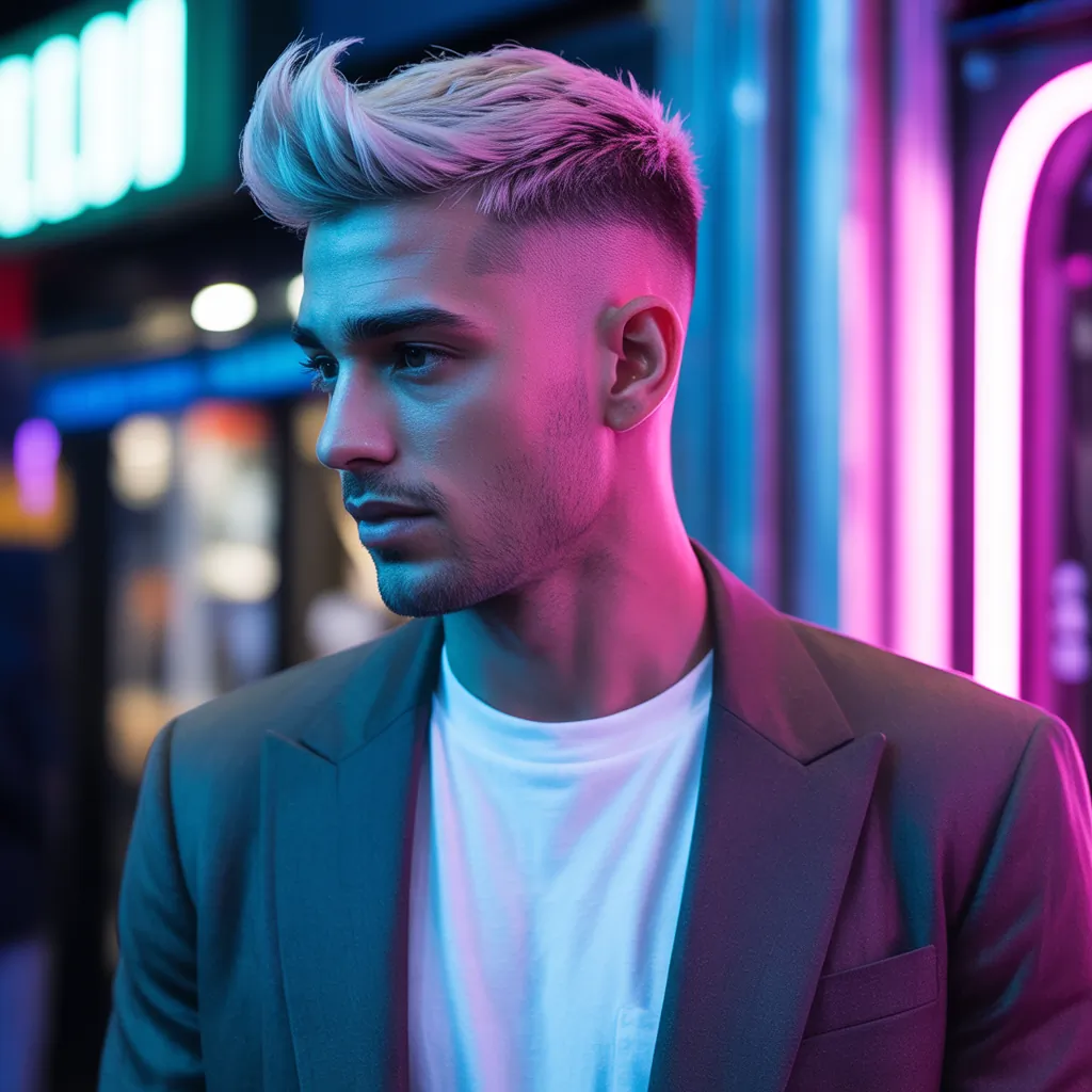 stylish frosted tips hair for men you need to try