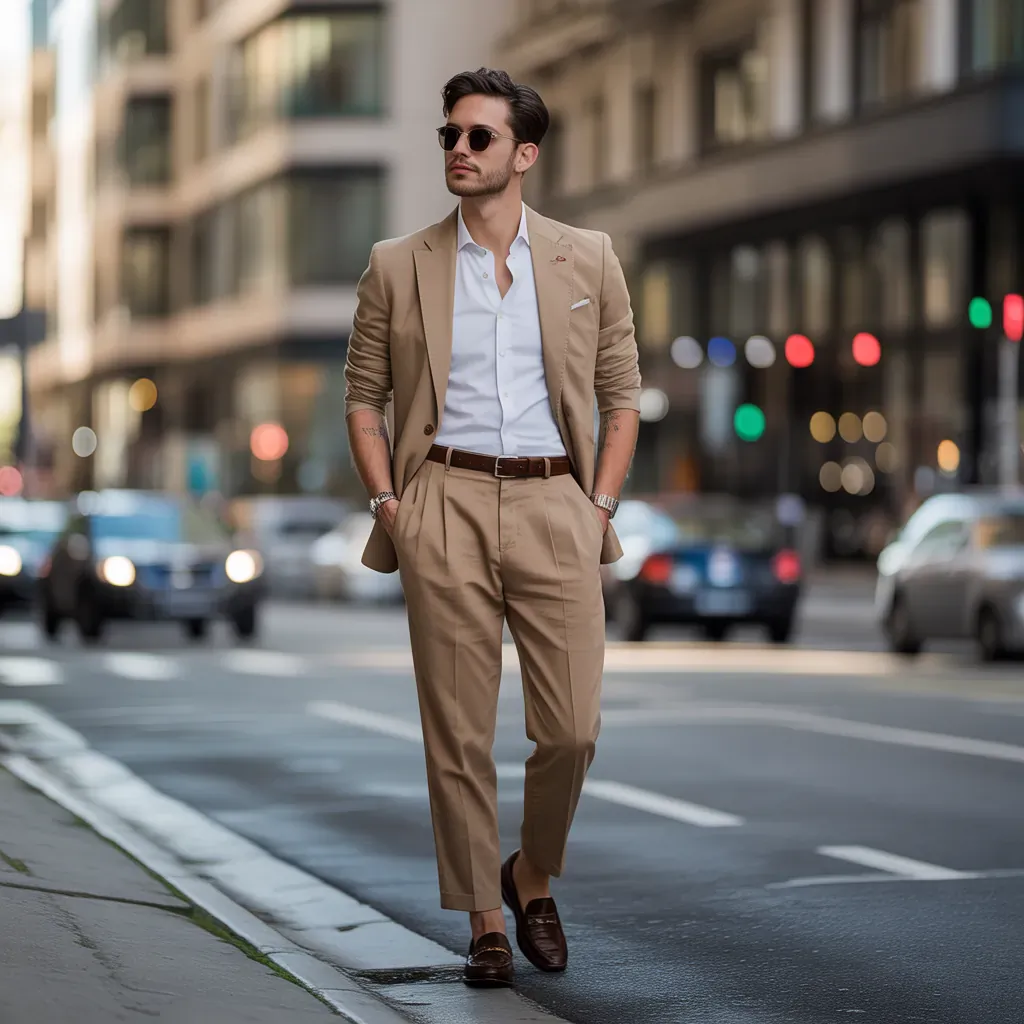 stylish pleated pants for effortless elegance