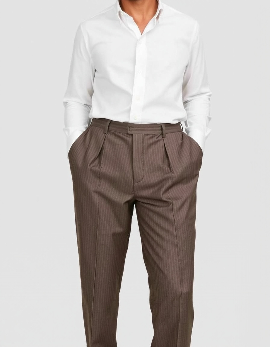 stylish pleated pants for effortless elegance