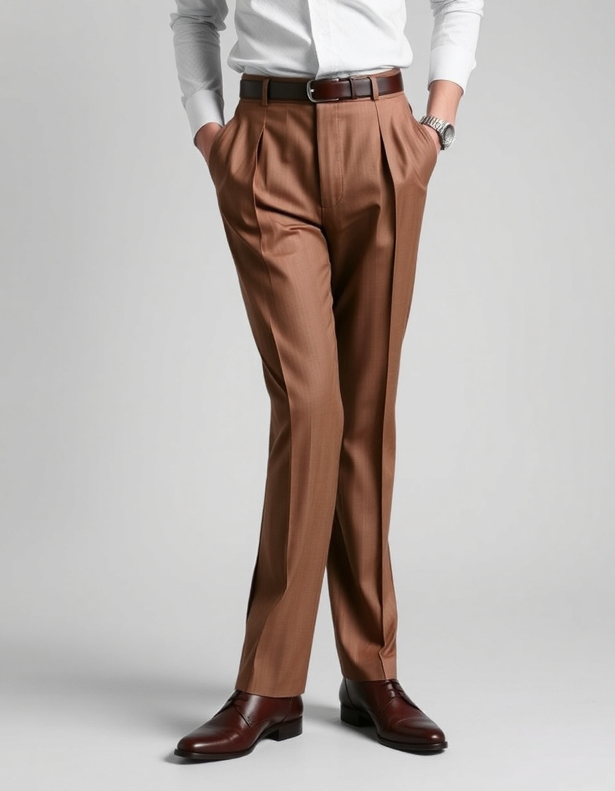 stylish pleated pants for effortless elegance