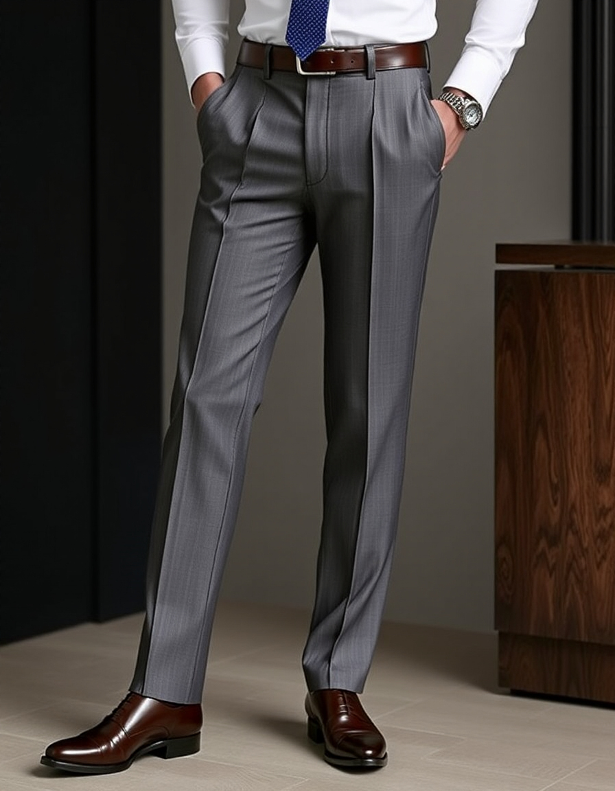 stylish pleated pants for effortless elegance