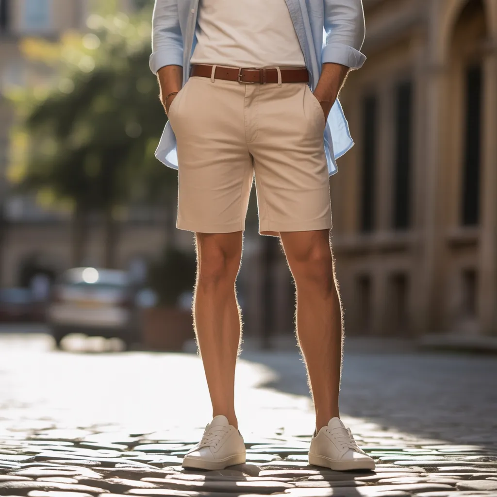 stylish ways to pair mens shorts