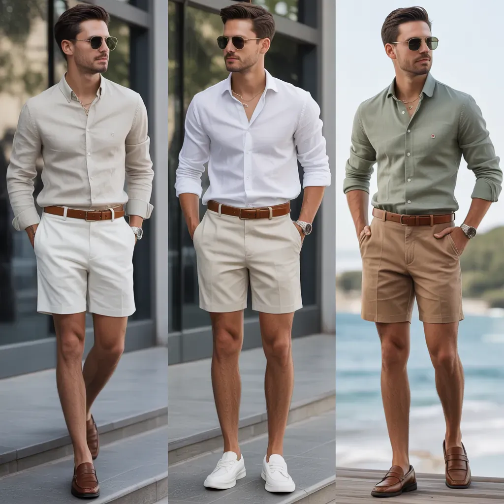 stylish ways to pair mens shorts