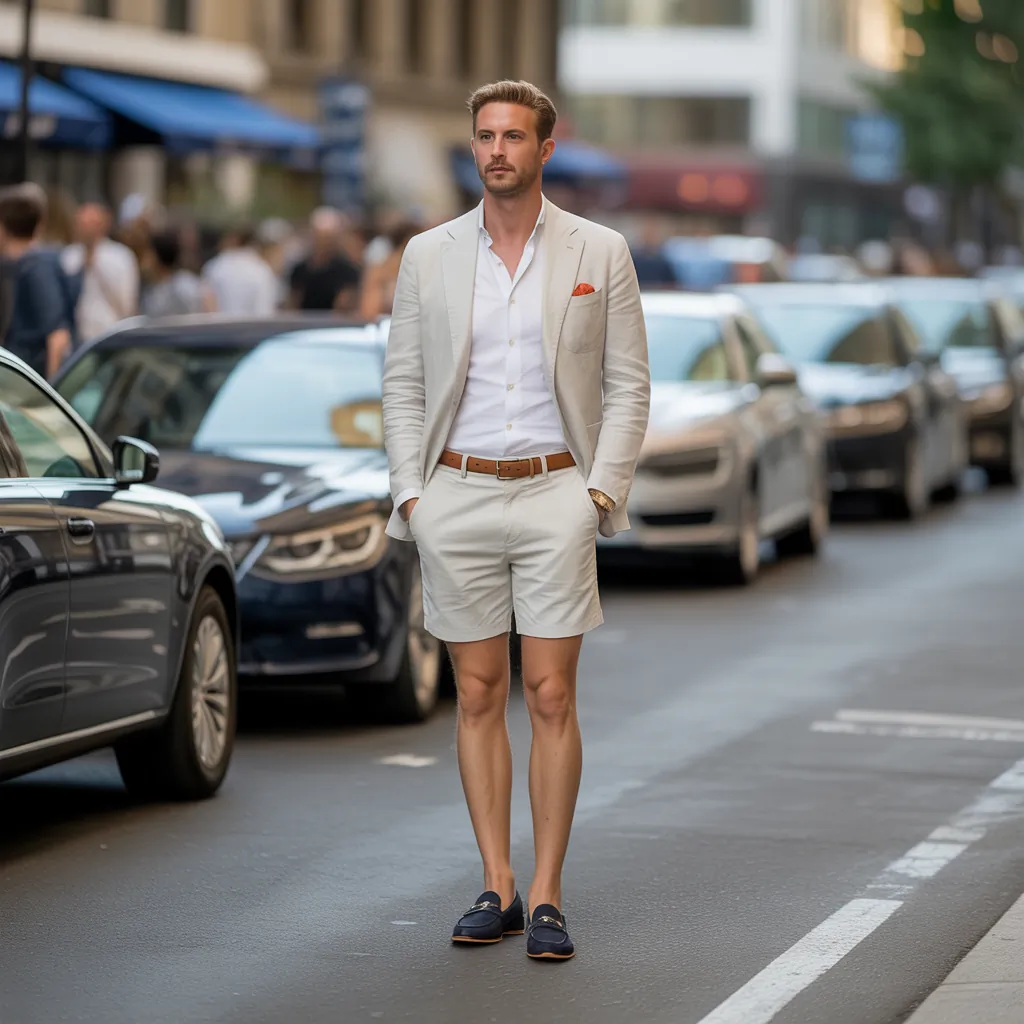 stylish ways to pair mens shorts