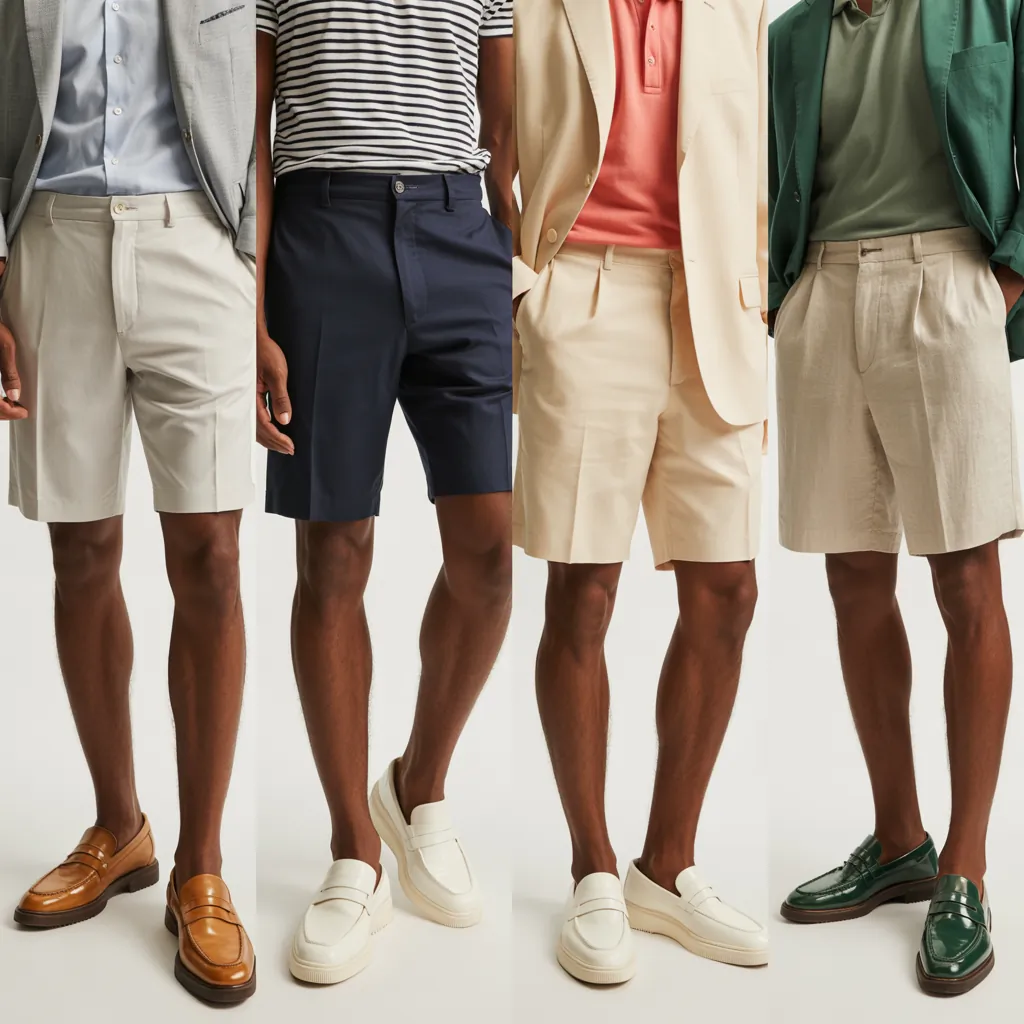 stylish ways to pair mens shorts