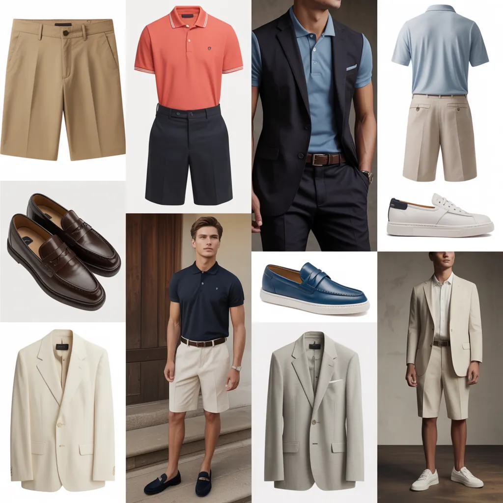 stylish ways to pair mens shorts