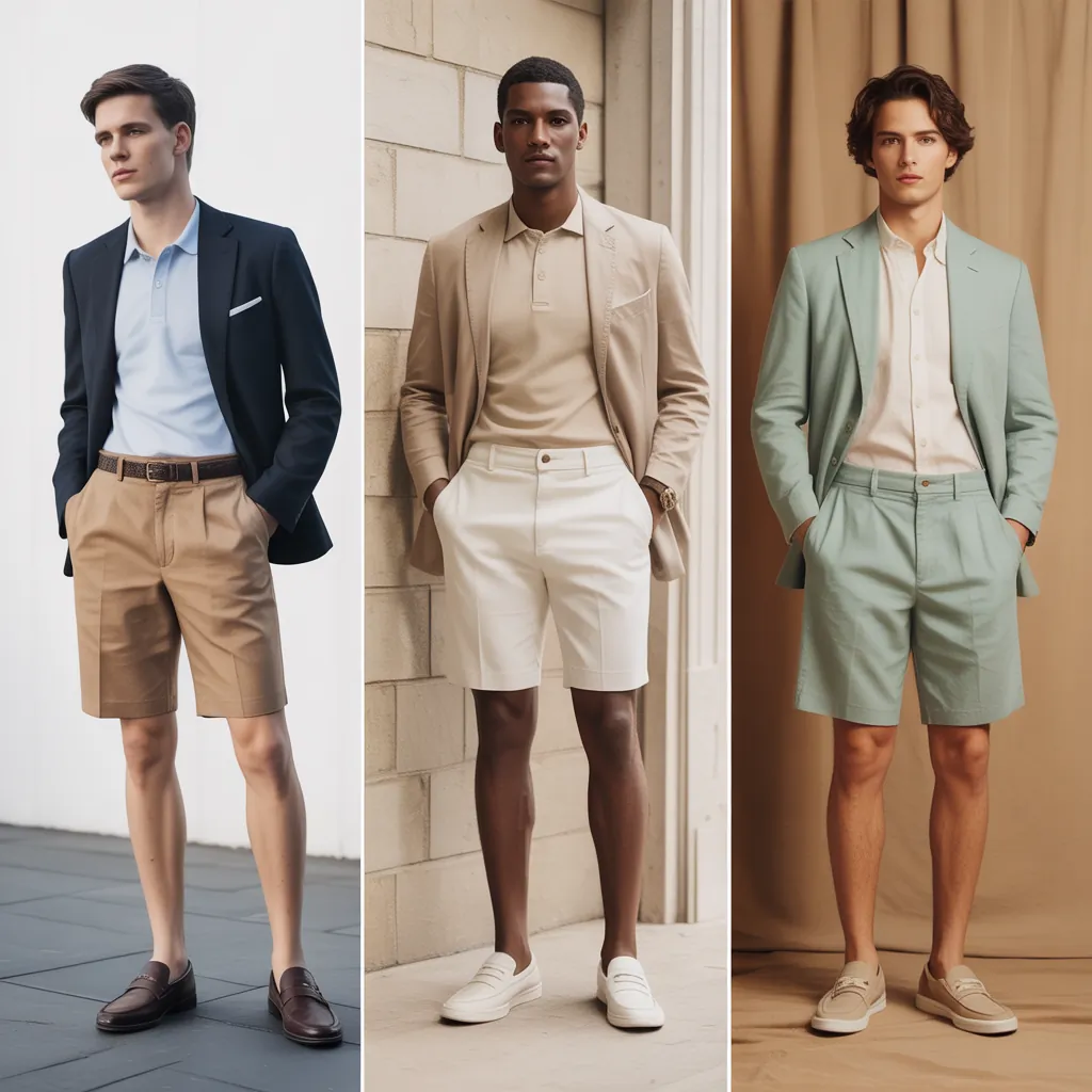 stylish ways to pair mens shorts
