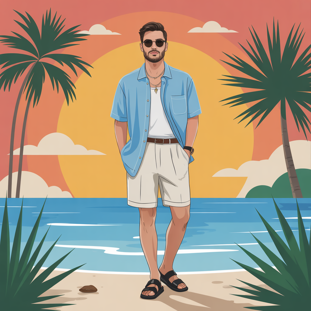 summer fits men