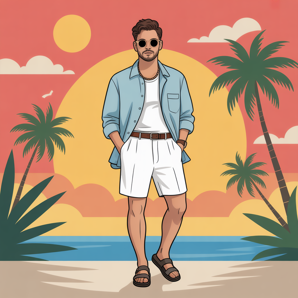 summer fits men