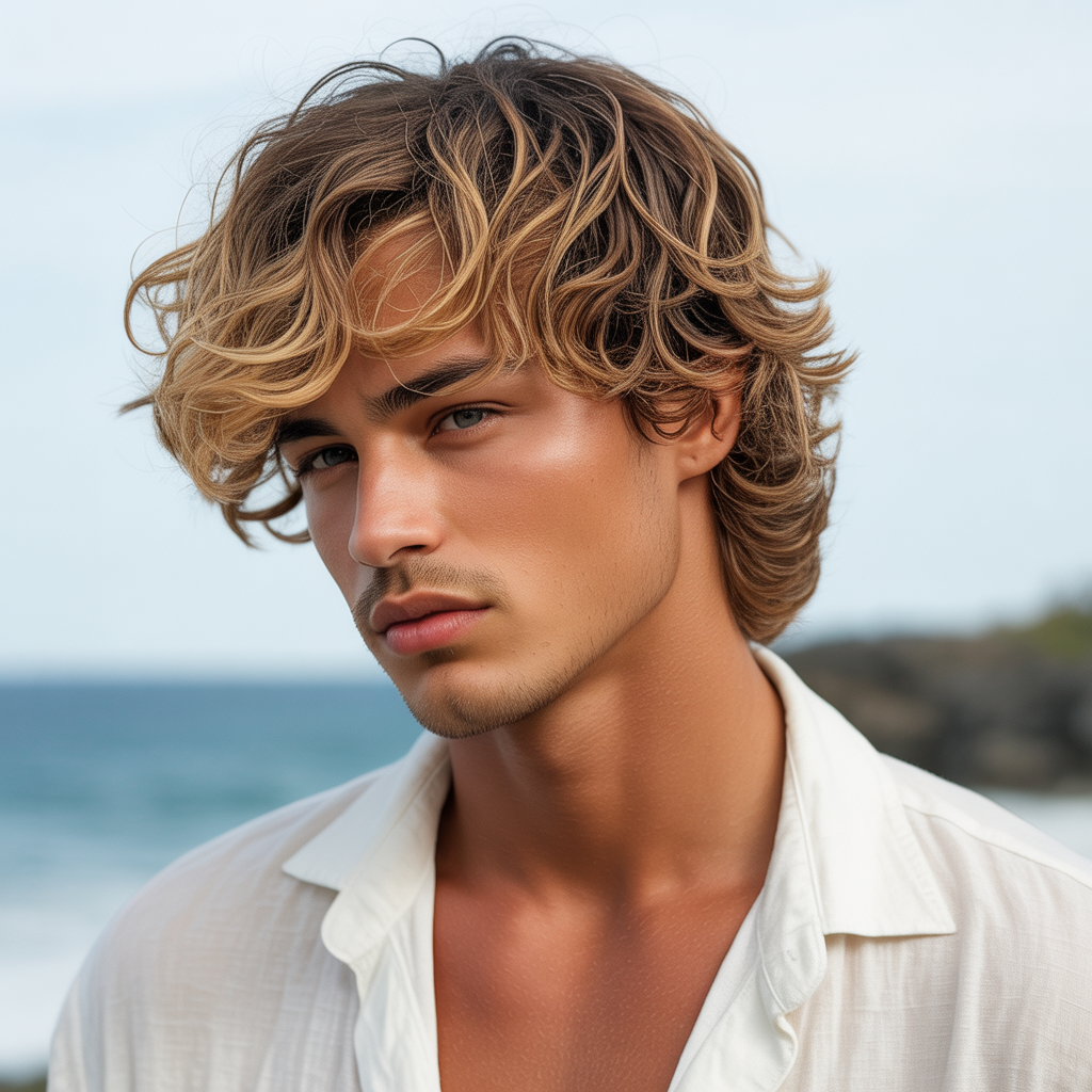 surfer haircuts men