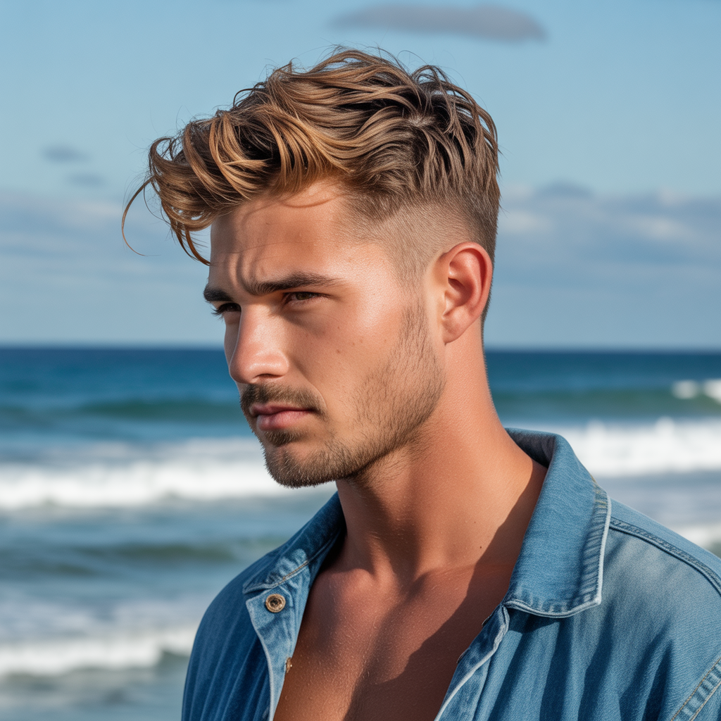 surfer haircuts men