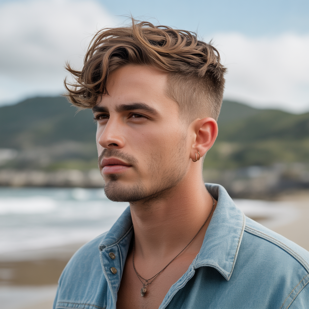 surfer haircuts men